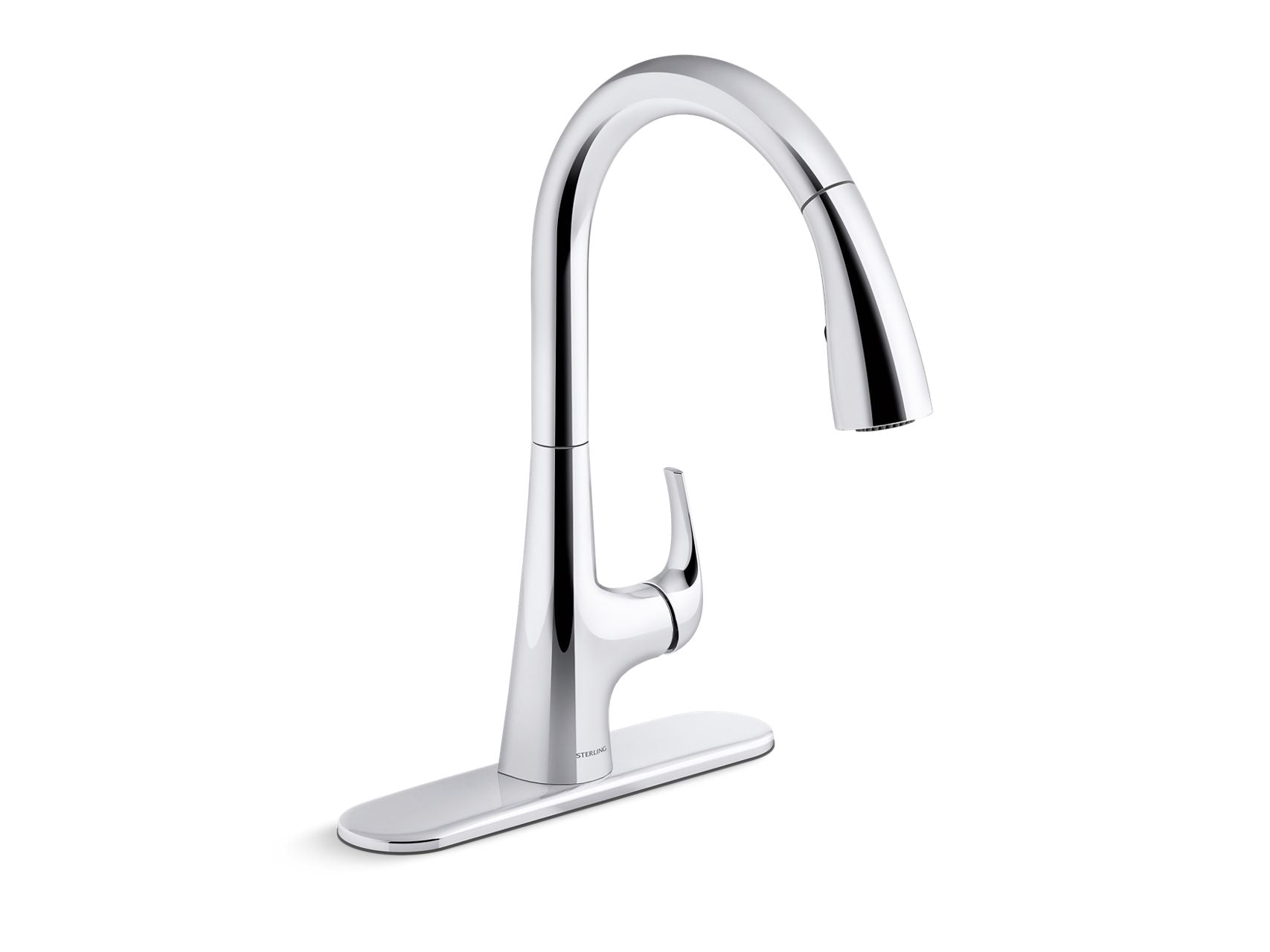 Sterling 24274 Medley Pull-down Single-handle Kitchen Faucet, Polished Chrome
