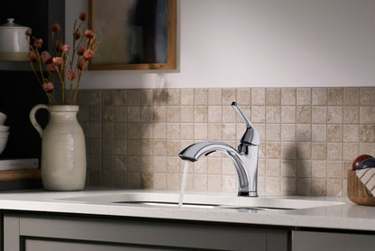 Sterling 24275 Medley Pull-out Single-handle Kitchen Faucet, Polished Chrome