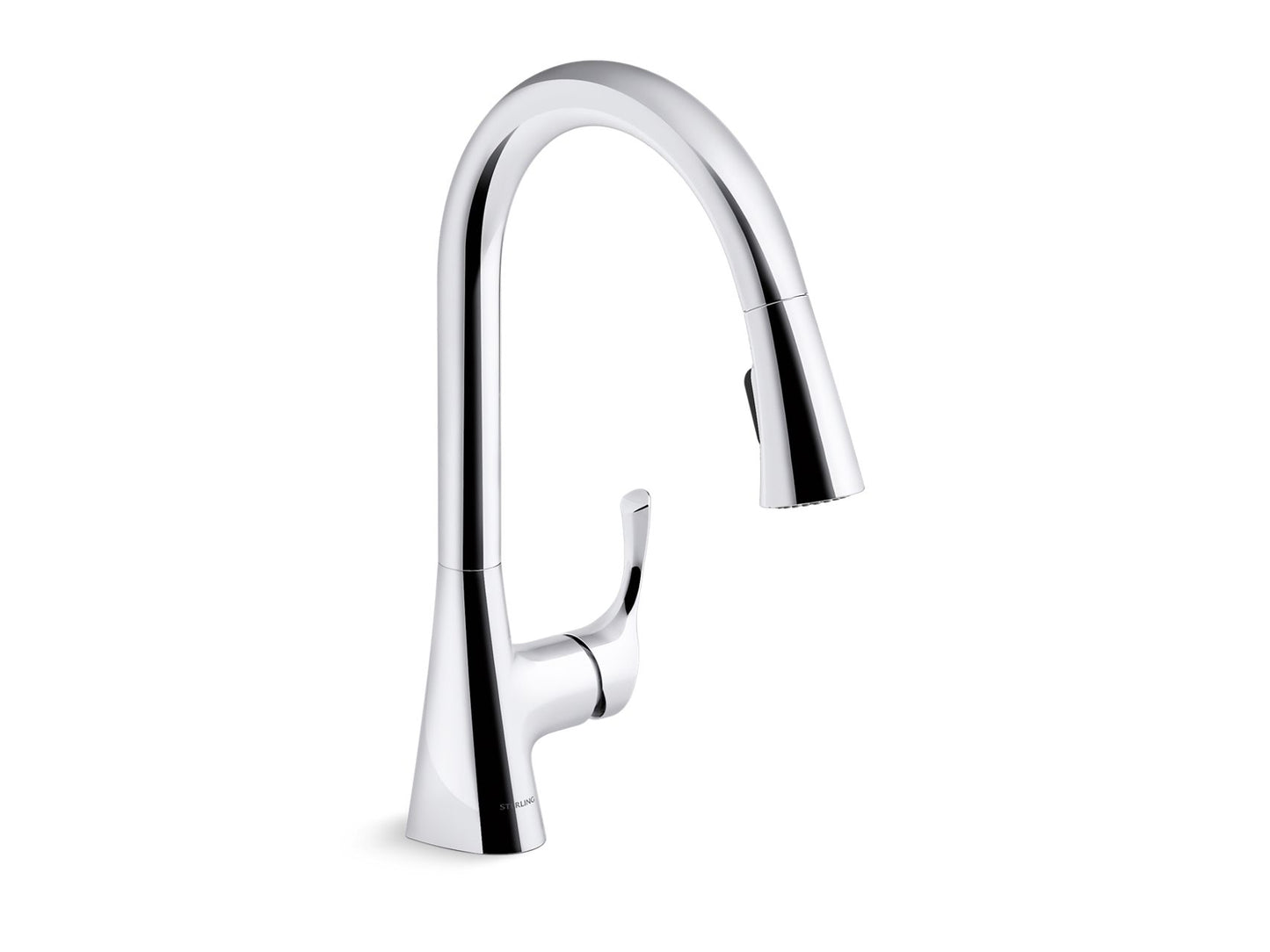 Sterling 24276 Valton Pull-down Single-handle Kitchen Faucet, Polished Chrome