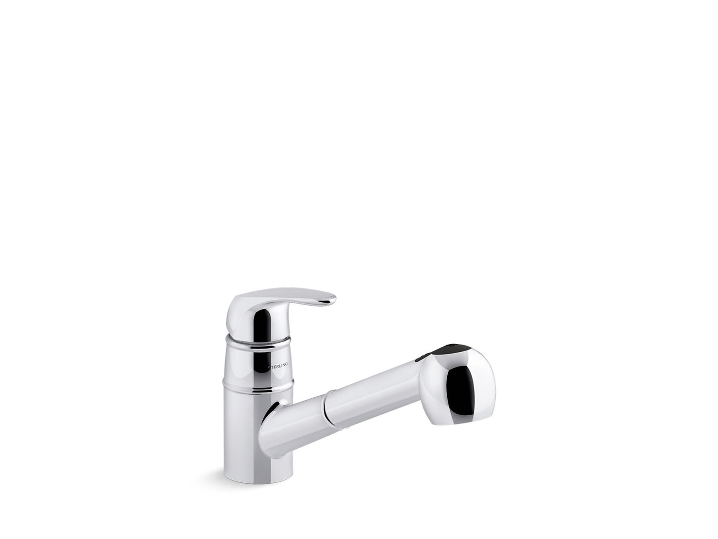 Sterling 24277 Valton Pull-out Single-handle Kitchen Faucet, Polished Chrome