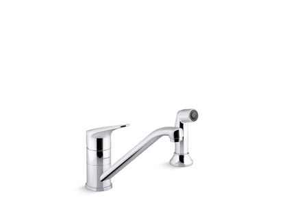 Sterling 24278 Valton Single-handle Kitchen Sink Faucet with Sidespray, Polished Chrome