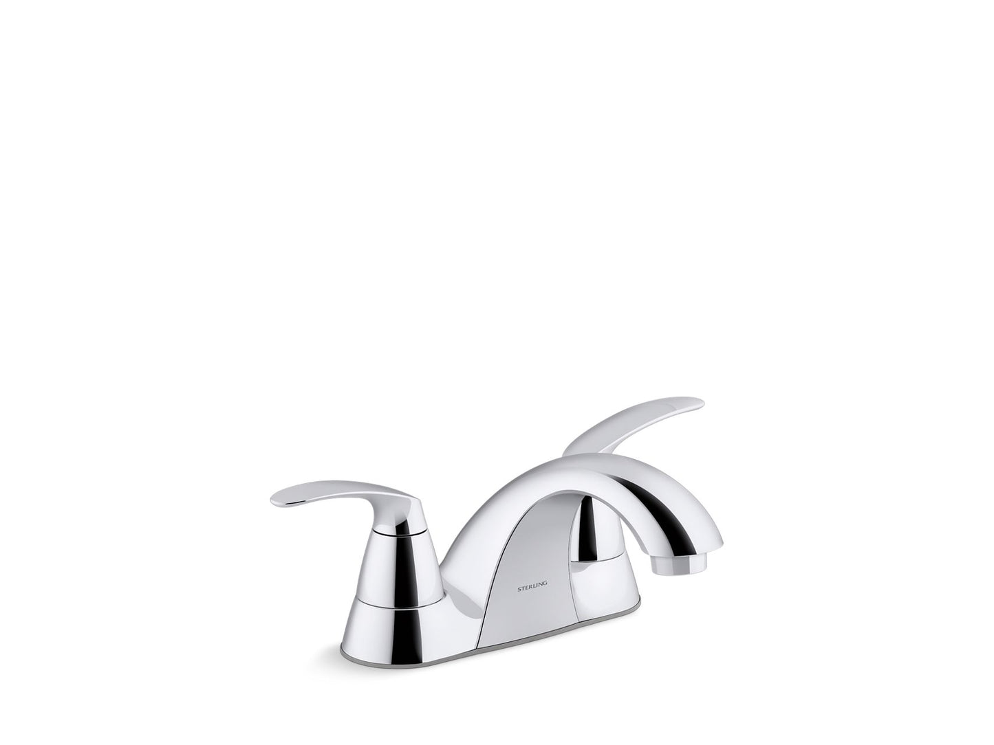 Sterling 24818-4N Valton Centerset Bathroom Sink Faucet, 0.5 GPM, Polished Chrome
