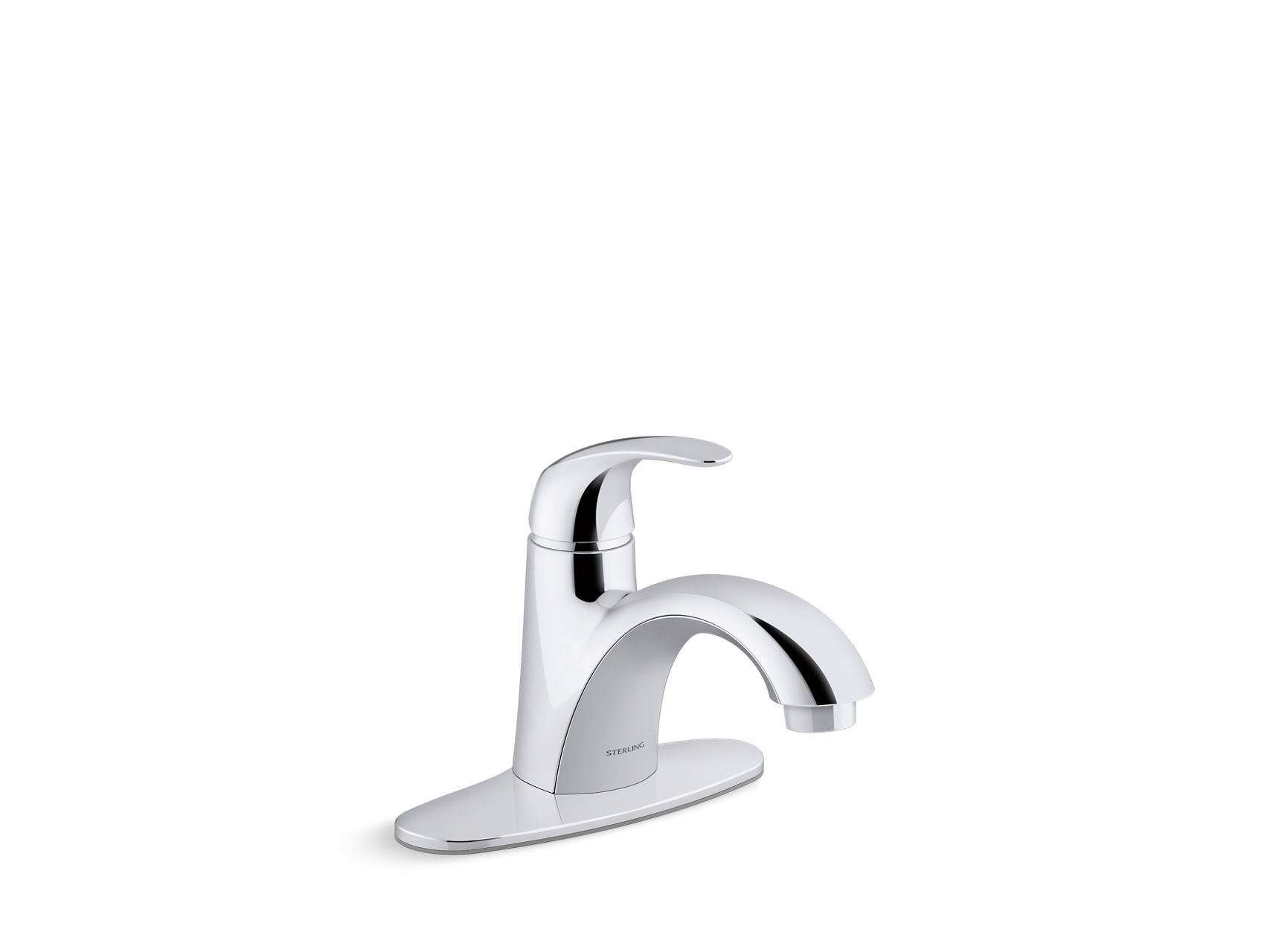Sterling 24819-4 Valton Single-handle Bathroom Sink Faucet, 1.2 GPM, Polished Chrome