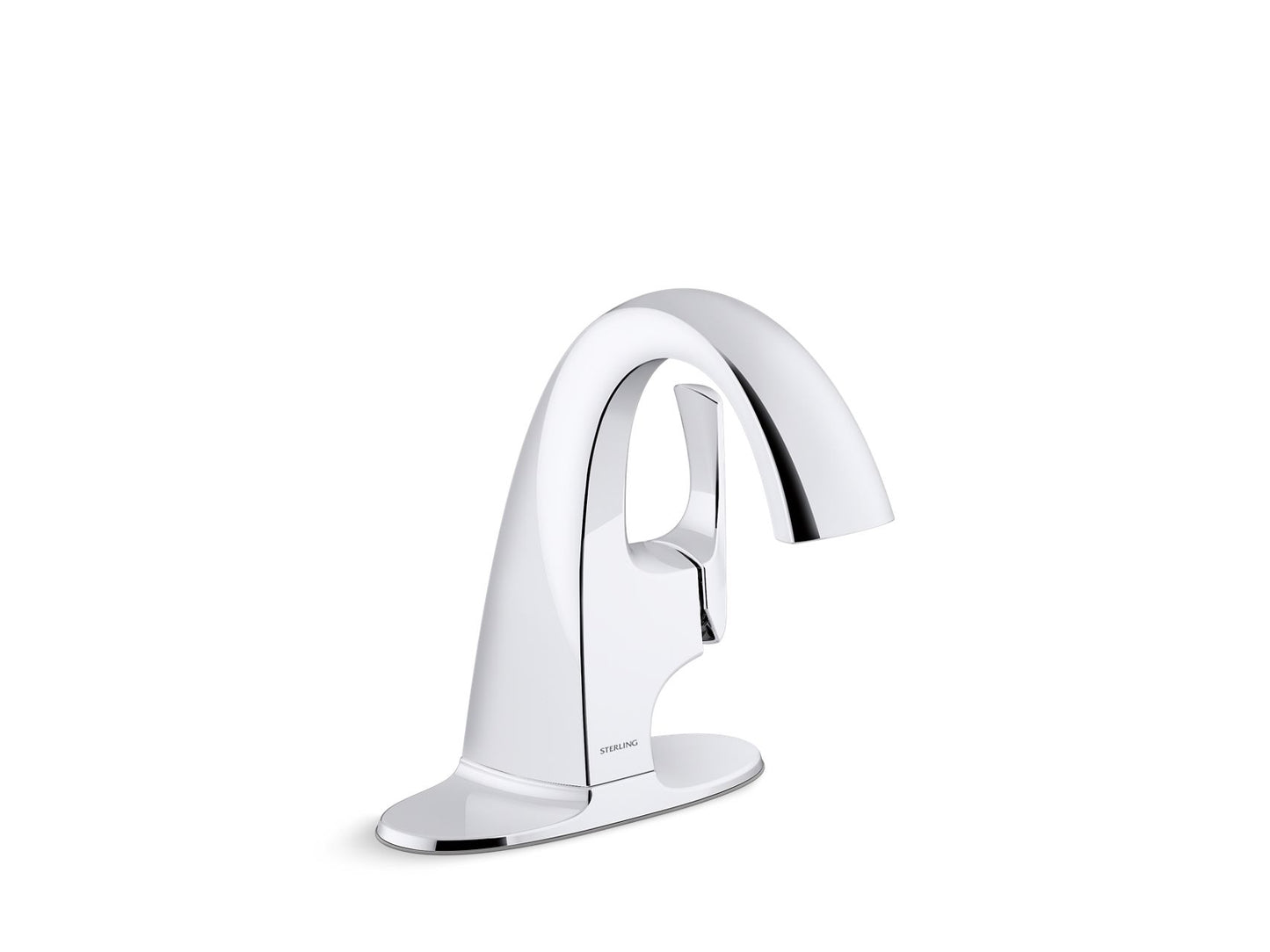 Sterling 27371-4N Medley Single-handle Bathroom Sink Faucet, 0.5 GPM, Polished Chrome