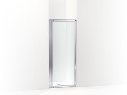 Sterling 33605-3G05 Attend 69" H Pivot Shower Door with 1/8"-thick Glass, Bright Silver