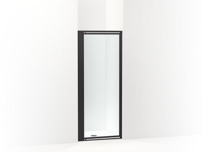 Sterling 33605-3G05 Attend 69" H Pivot Shower Door with 1/8"-thick Glass, Matte Black