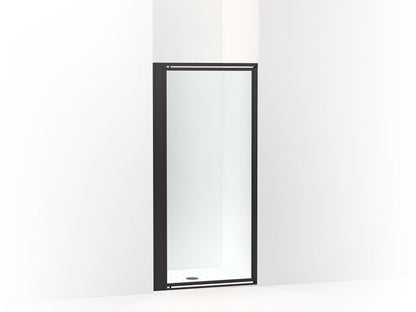 Sterling 33606-3G05 Attend 69" H Pivot Shower Door with 1/8"-thick Glass, Matte Black
