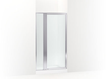 Sterling 33608-3G05 Attend 69" H Pivot Shower Door with 1/8"-thick Glass, Bright Silver