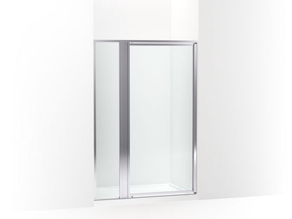 Sterling 33611-3G05 Attend 69" H Pivot Shower Door with 1/8"-thick Glass, Bright Silver