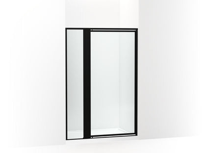 Sterling 33611-3G05 Attend 69" H Pivot Shower Door with 1/8"-thick Glass, Matte Black