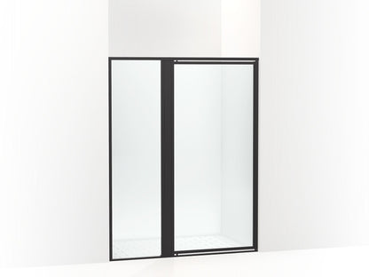Sterling 33614-3G05 Attend 69" H Pivot Shower Door with 1/8"-thick Glass, Matte Black