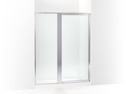 Sterling 33618-3G05 Attend 72" H Pivot Shower Door with 1/8"-thick Glass, Bright Silver