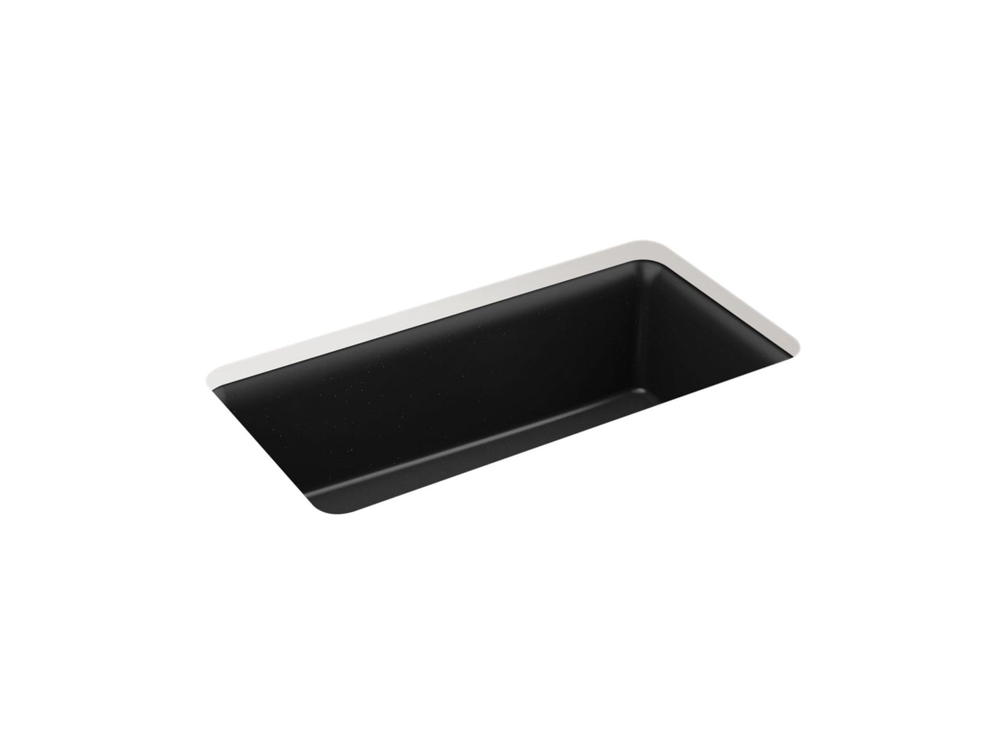 Sterling 34287 Gunnison 33-1/2" Undermount Single-bowl Kitchen Sink, Matte Black