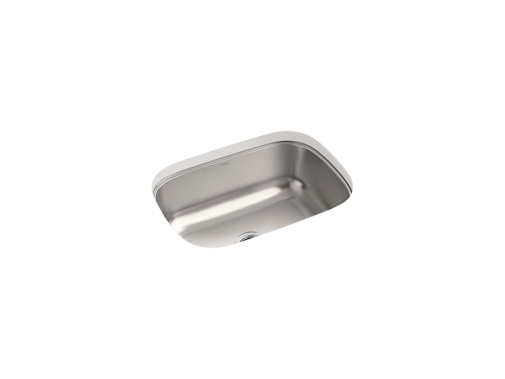 Sterling 36544 Valton 25-11/16" Undermount Single-bowl Kitchen Sink, Stainless Steel
