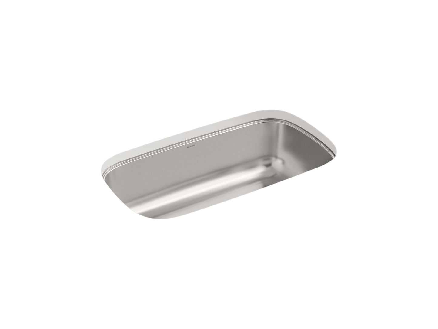 Sterling 36595 Valton 32-1/4" Undermount Single-bowl Kitchen Sink, Stainless Steel