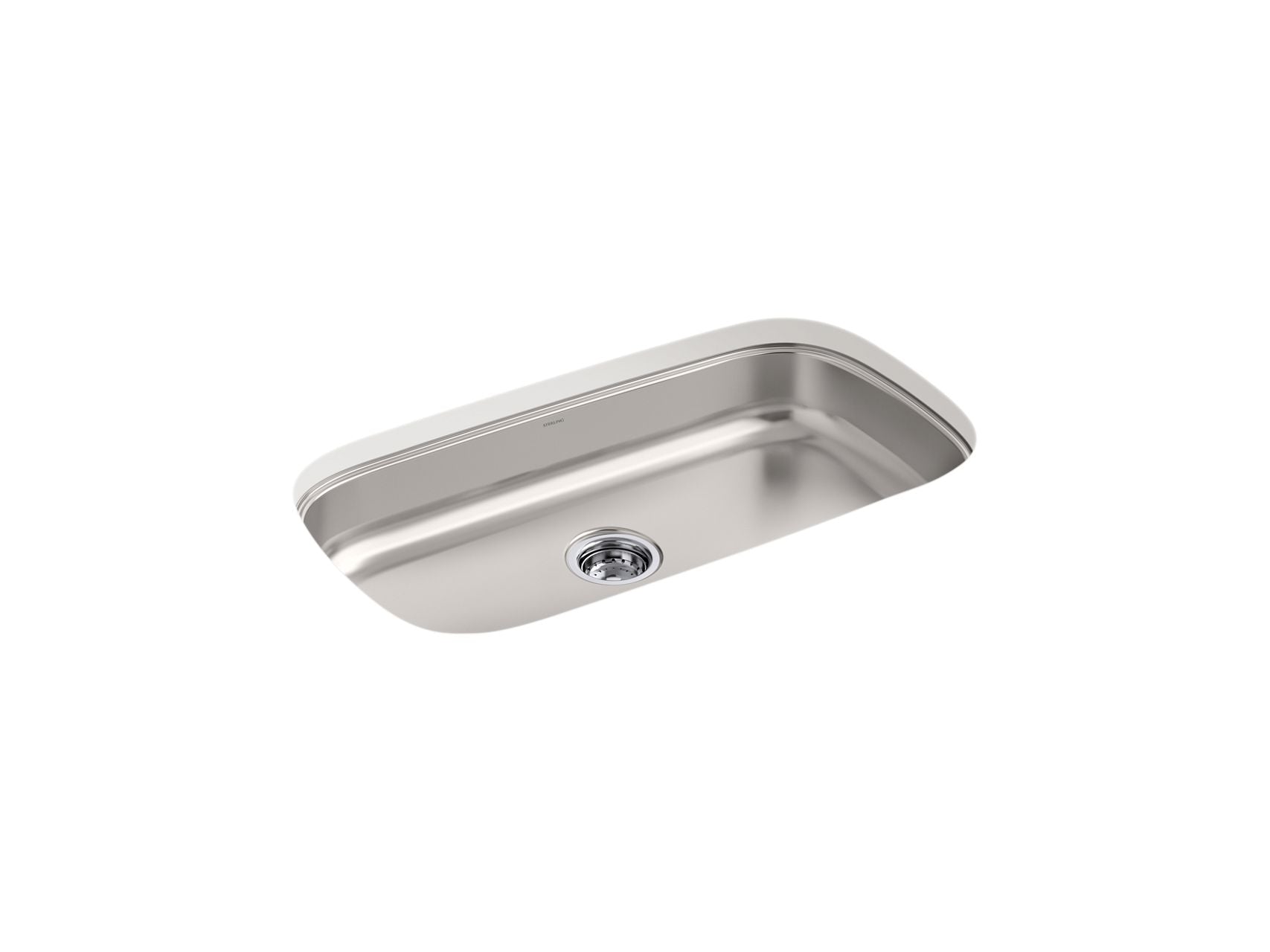 Sterling 36596 Valton 32-1/4" Undermount Single-bowl Kitchen Sink, Stainless Steel