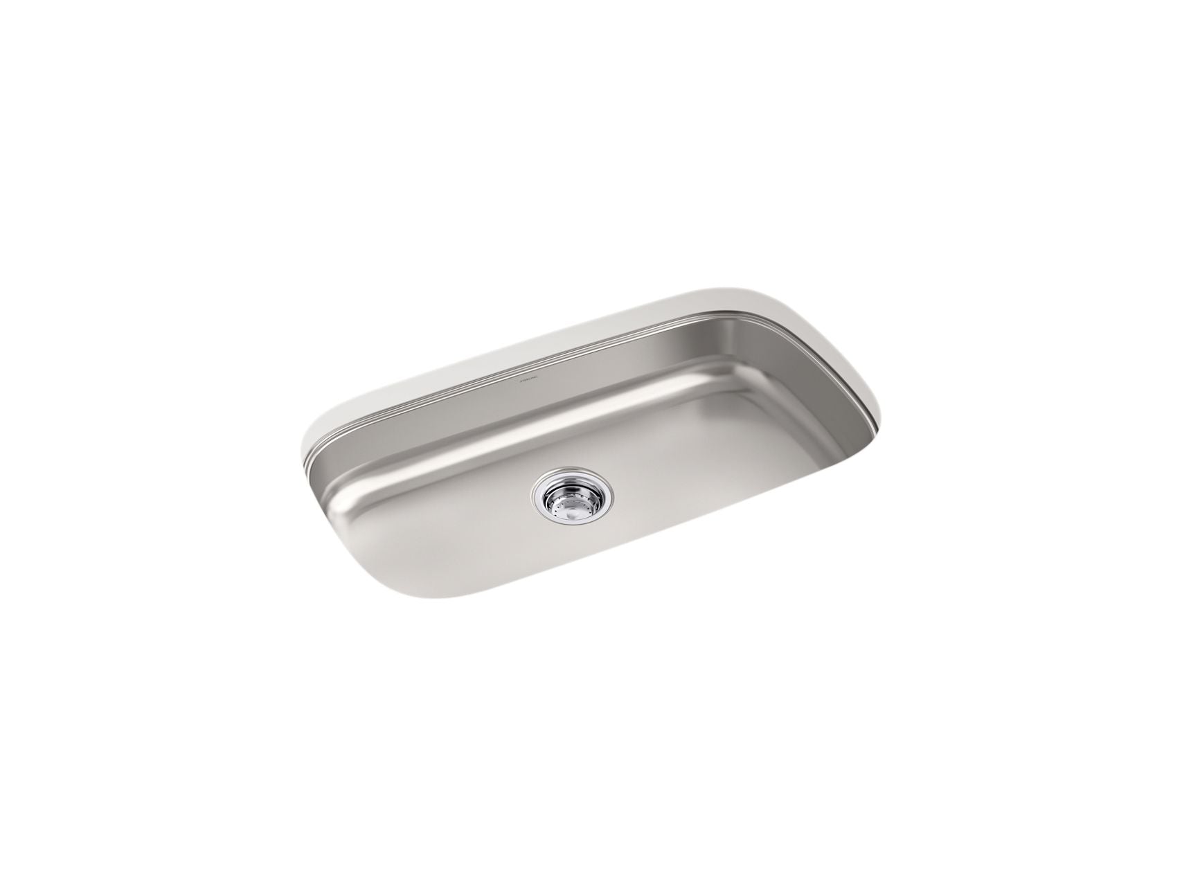 Sterling 36596 Valton 32-1/4" Undermount Single-bowl Kitchen Sink, Stainless Steel
