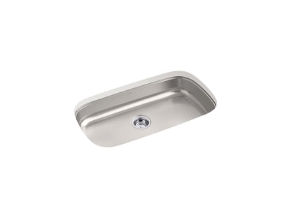 Sterling 36596 Valton 32-1/4" Undermount Single-bowl Kitchen Sink, Stainless Steel