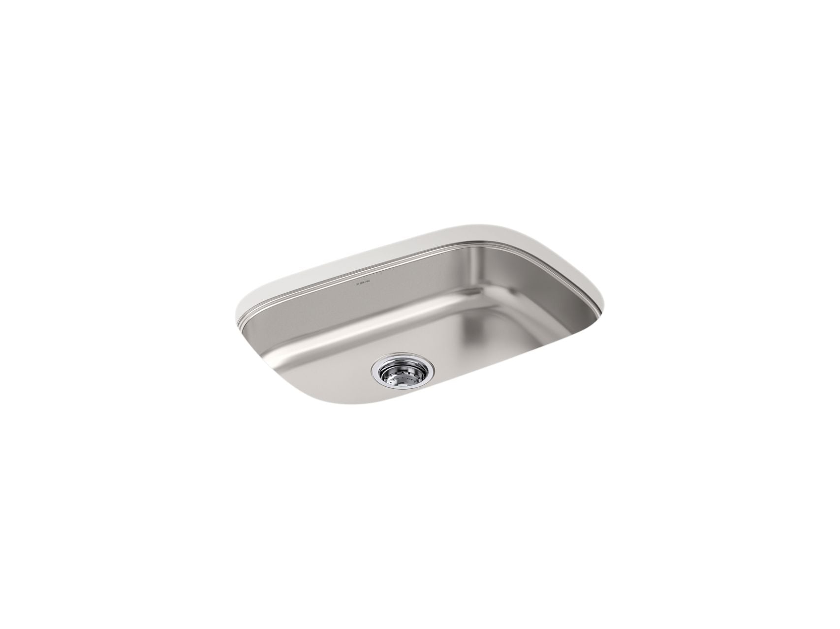 Sterling 36597 Valton 25-11/16" Undermount Single-bowl Kitchen Sink, Stainless Steel