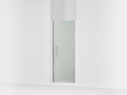 Sterling 39344-8D3 Finesse Peak 67" H Pivot Shower Door with 5/16"-thick Glass, Bright Polished Silver