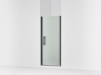 Sterling 39344-8D3 Finesse Peak 67" H Pivot Shower Door with 5/16"-thick Glass, Matte Black