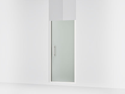 Sterling 39345-8D3 Finesse Peak 67" H Pivot Shower Door with 5/16"-thick Glass, Bright Polished Silver