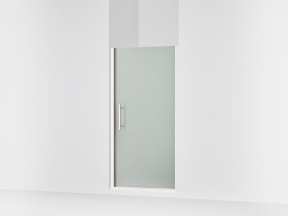 Sterling 39346-8D3 Finesse Peak 67" H Pivot Shower Door with 5/16"-thick Glass, Bright Polished Silver