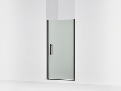 Sterling 39346-8D3 Finesse Peak 67" H Pivot Shower Door with 5/16"-thick Glass, Matte Black