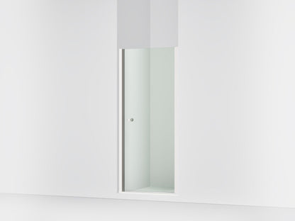 Sterling 39353-6L Finesse 67" H Pivot Shower Door with 1/4"-thick Glass, Bright Polished Silver