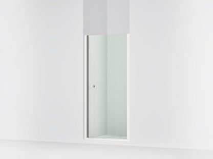 Sterling 39354-6L Finesse 67" H Pivot Shower Door with 1/4"-thick Glass, Bright Polished Silver
