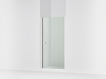 Sterling 39355-6L Finesse 67" H Pivot Shower Door with 1/4"-thick Glass, Bright Polished Silver
