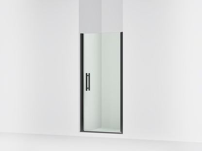 Sterling 39414-8L Finesse Peak 67" H Pivot Shower Door with 5/16"-thick Glass, Matte Black