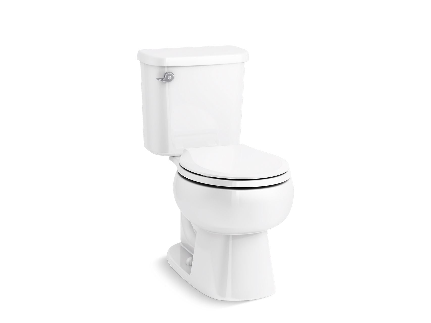 Sterling 402323 Windham Two-piece Round-front 1.6 GPF Toilet, White