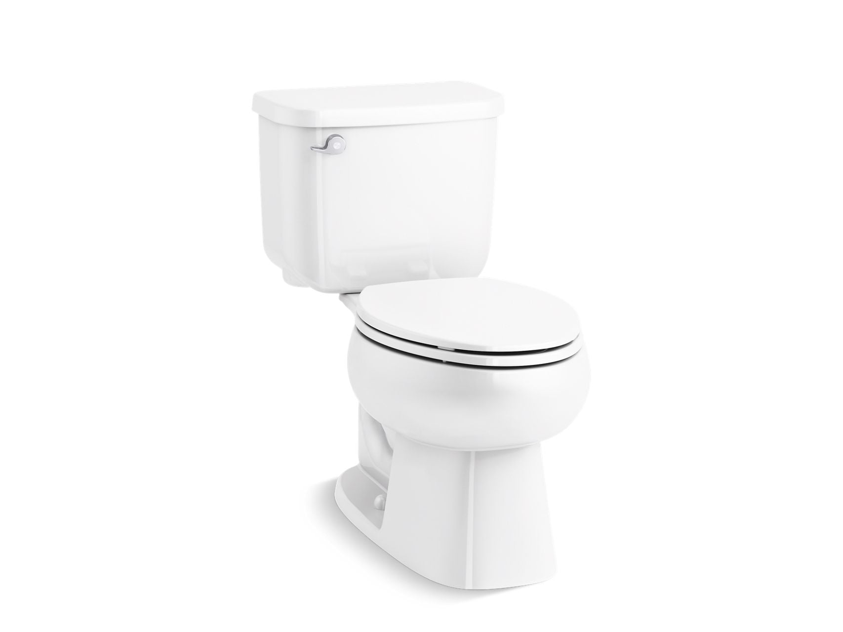 Sterling 402368 Windham Two-piece Elongated 1.28 GPF Toilet with 14" Rough-in, White