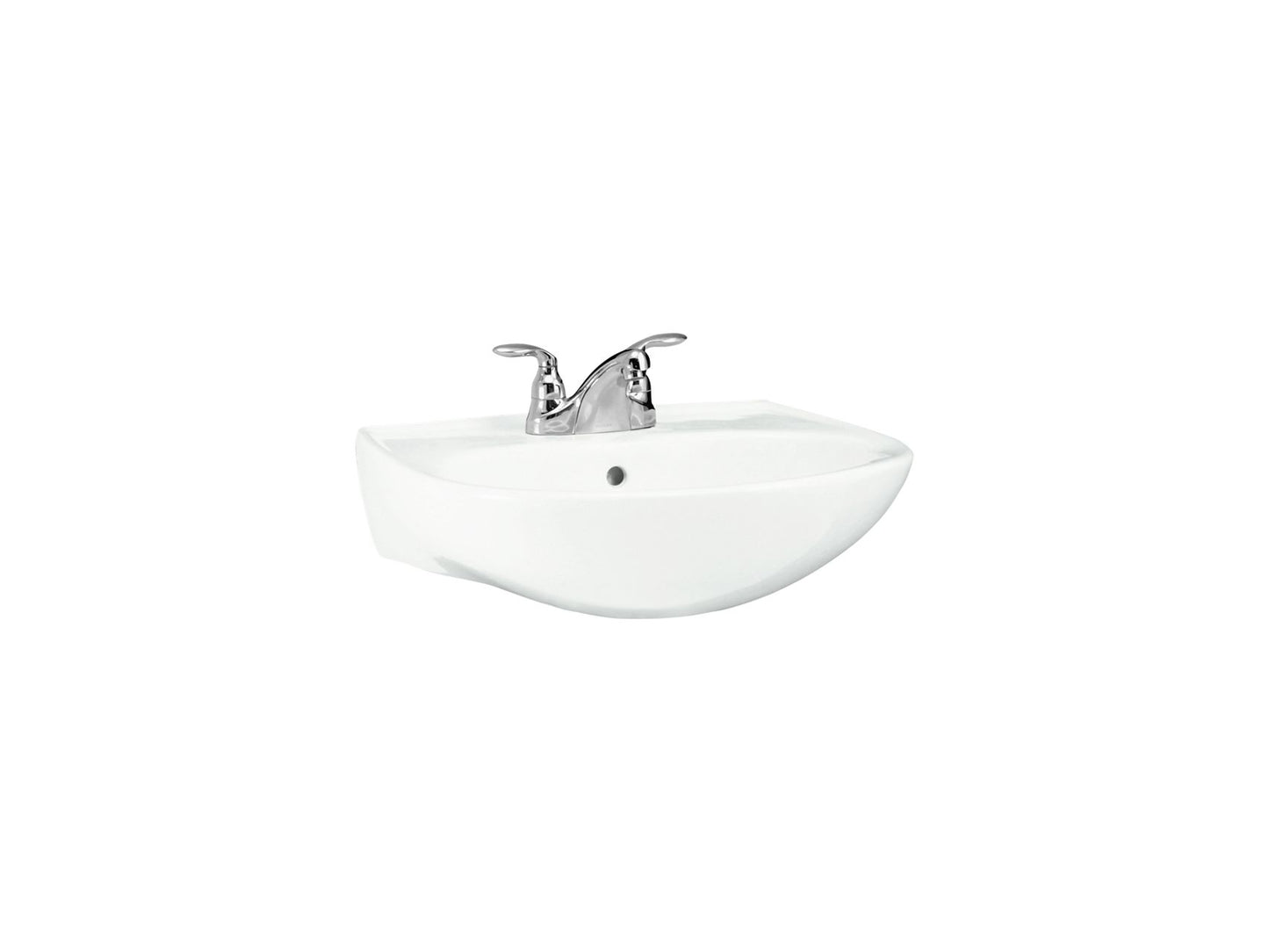 Sterling 446121 Sacramento 21-1/4" Pedestal Bathroom Sink, White