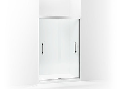 Sterling 547808-48 Finesse Peak Frameless Sliding Shower Door 44-5/8"–47-5/8" W x 70-1/16" H, Silver