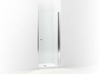 Sterling 5690-30 Finesse Headerless Frameless Pivot Shower Door 30" Max Opening x 67" H, Silver