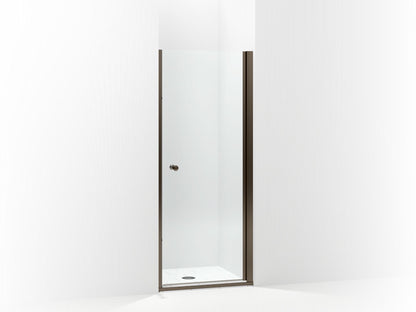 Sterling 5690-33 Finesse Headerless Frameless Pivot Shower Door 33" Max Opening x 67" H, Deep Bronze