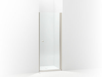 Sterling 5690-33 Finesse Headerless Frameless Pivot Shower Door 33" Max Opening x 67" H, Nickel