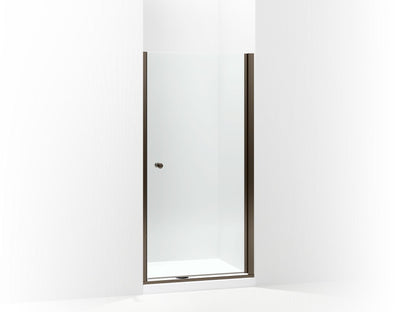 Sterling 5690-36 Finesse Headerless Frameless Pivot Shower Door 36" Max Opening x 67" H, Deep Bronze