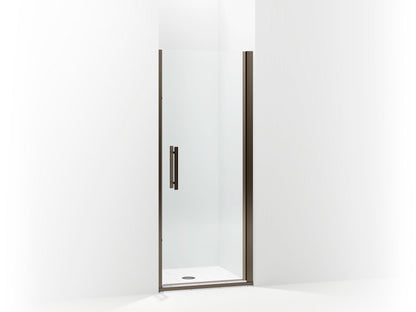 Sterling 5699-31 Finesse Peak Headerless Frameless Pivot Shower Door 31-1/2" Max Opening x 67" H, Deep Bronze