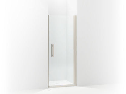 Sterling 5699-34 Finesse Peak Headerless Frameless Pivot Shower Door 34-1/2" Max Opening x 67" H, Nickel