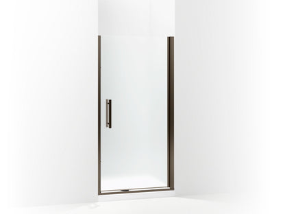 Sterling 5699-36 Finesse Peak Headerless Frameless Pivot Shower Door 36" Max Opening x 67" H, Deep Bronze
