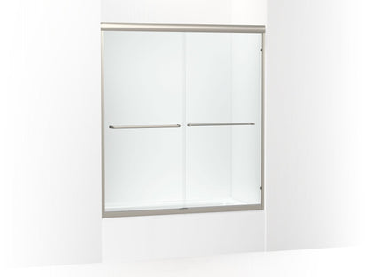 Sterling 572125-G05 Finesse 65-1/2" H Sliding Shower Door with 1/4"-thick Glass, Nickel