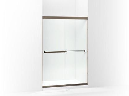 Sterling 581075-48 Meritor Frameless Sliding Shower Door 42-5/8"-47-5/8" x 69-11/16", Deep Bronze