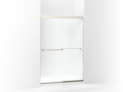 Sterling 581075-48 Meritor Frameless Sliding Shower Door 42-5/8"-47-5/8" x 69-11/16", Nickel