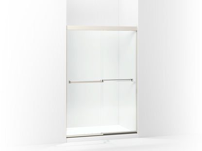 Sterling 581075-48 Meritor Frameless Sliding Shower Door 42-5/8"-47-5/8" x 69-11/16", Nickel