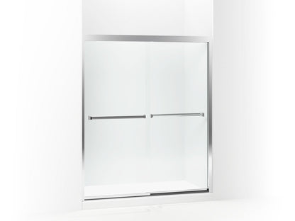 Sterling 581075-59 Meritor Frameless Sliding Shower Door 54-3/8"-59-3/8" x 69-11/16", Silver