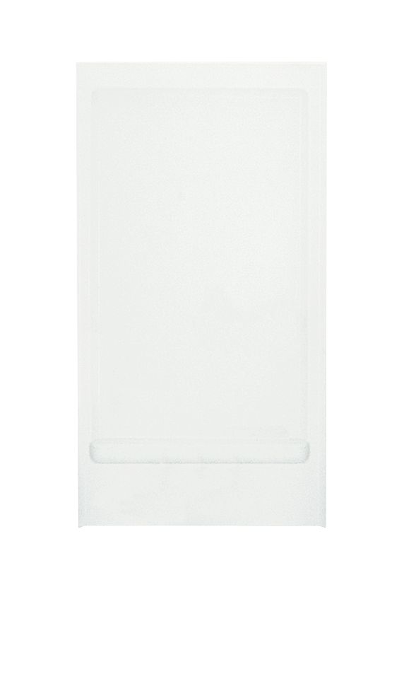 Sterling 62052106 OC-SS-39 39-3/8" Vikrell® Shower Back Wall with Aging in Place Backerboards, White