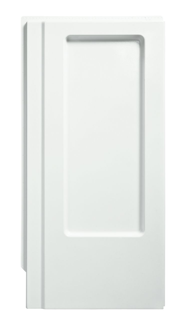 Sterling 62055106 OC-SS-39 39-3/8" Vikrell® Shower End Wall Set with Aging in Place Backerboards, White